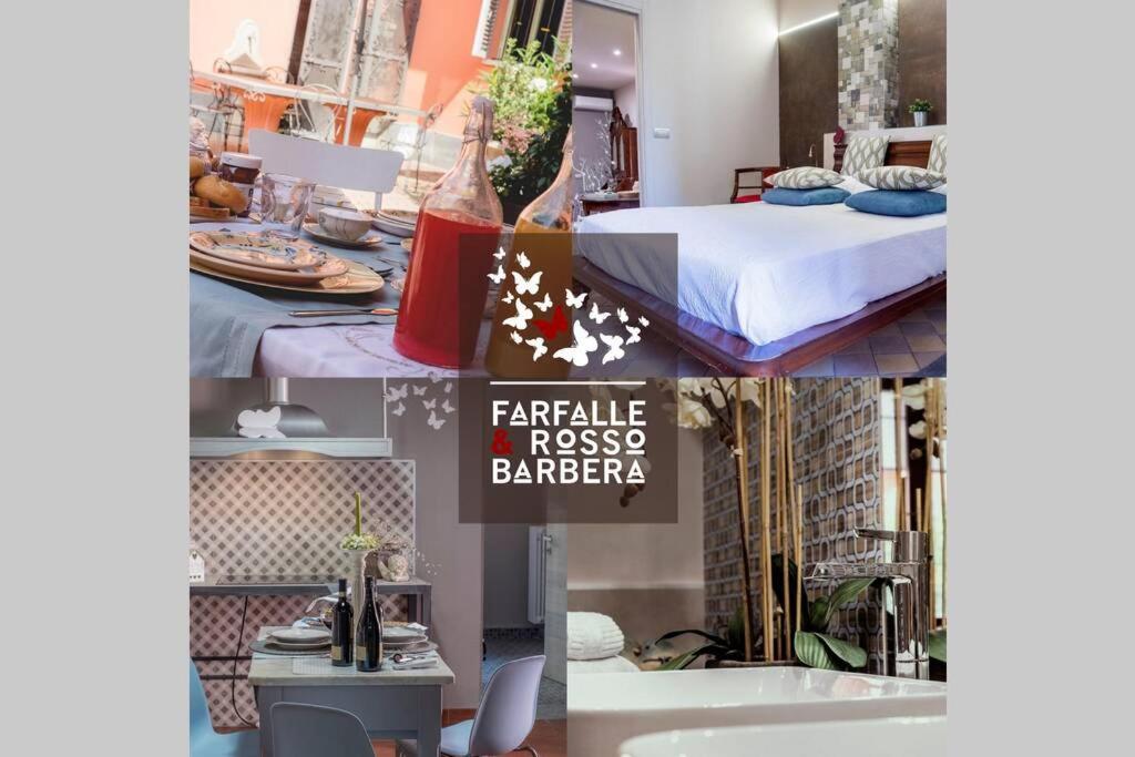 Appartamento Vacanze / Holiday Flat Farfalle&Rossobarbera Montegrosso d'Asti Екстер'єр фото